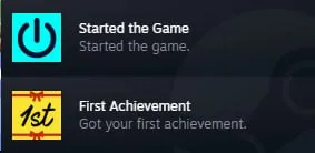 First Achievement Unlocked