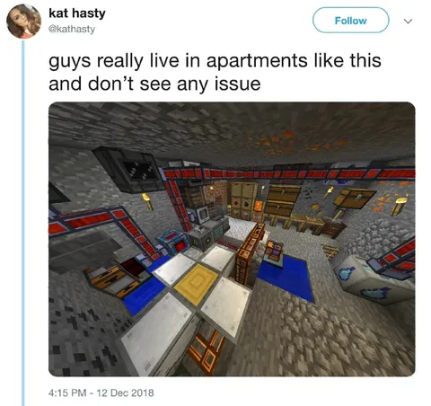 Minecraft Apartment With No Issues