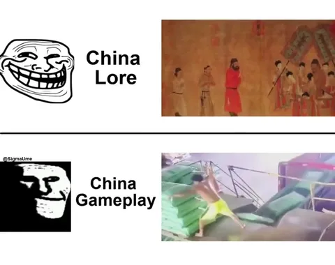 China Lore vs China Gameplay