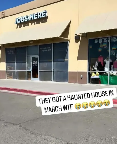 Haunted House in March