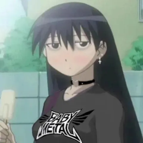 Anime Girl in BABYMETAL Shirt