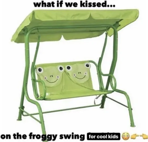 What If We Kissed on the Froggy Swing