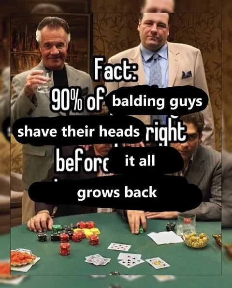 Balding Guys Shave Their Heads