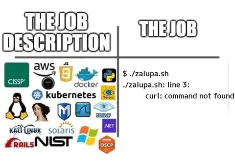Job Description vs Actual Job