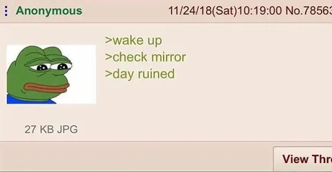 Wake Up Check Mirror