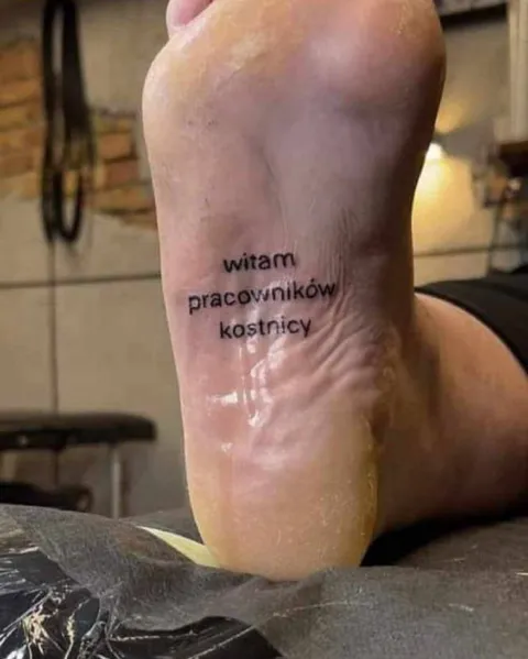 Witam pracowników kostnicy