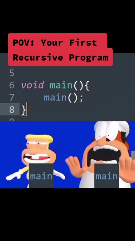 Your First Recursive Program