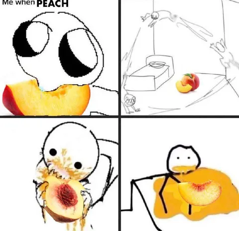 Me When Peach