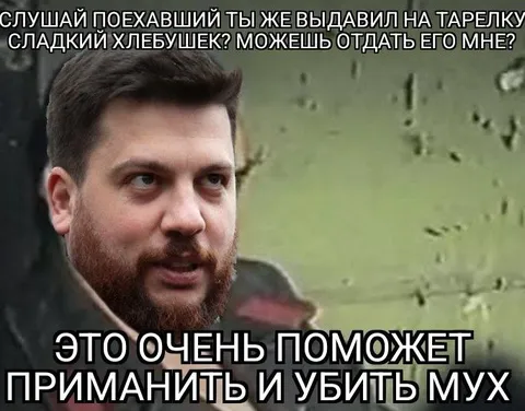 Сладкий хлебушек от мух