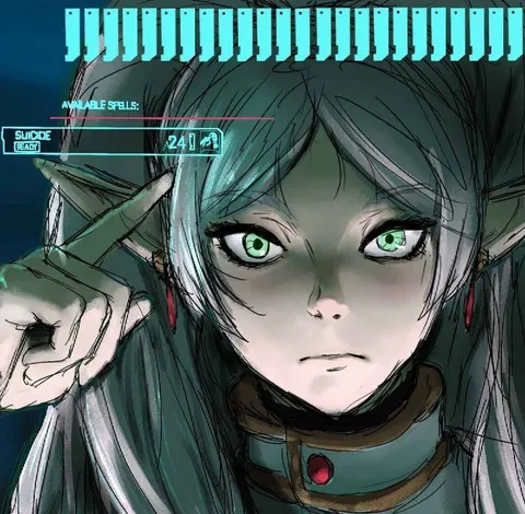 Anime Girl Ready for Suicide