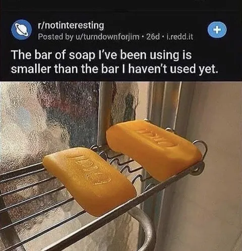The Soap Bar Paradox