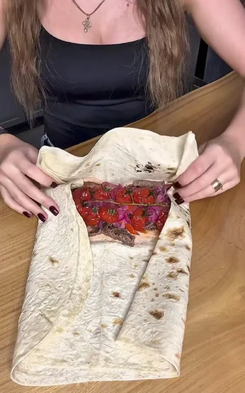 Шаурма из километра лаваша