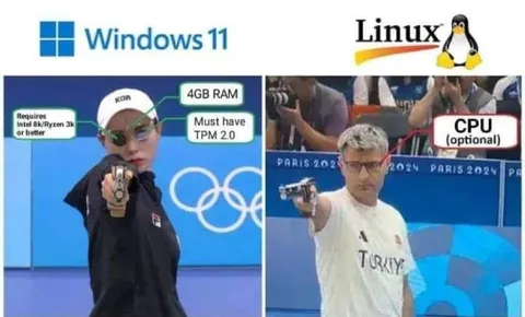 Windows 11 против Linux