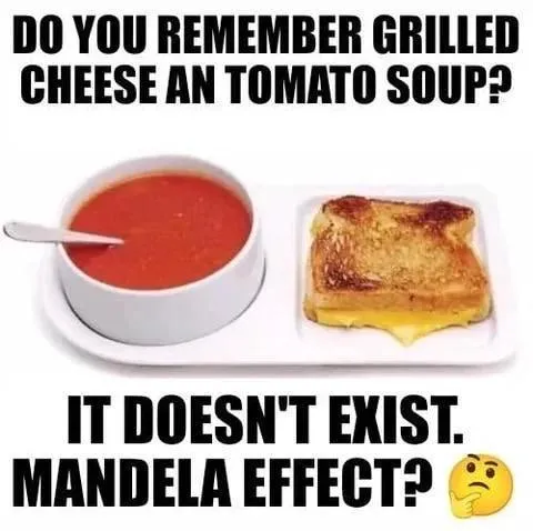 Grilled Cheese Mandela Effect