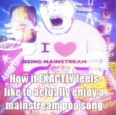 Enjoying a Mainstream Pop Song