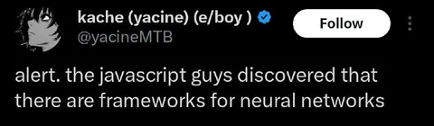 JavaScript Guys Discover Neural Network Frameworks