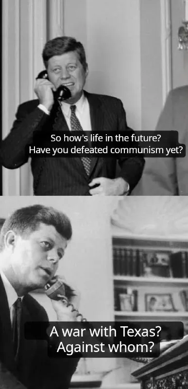 Kennedy Asks About the Future