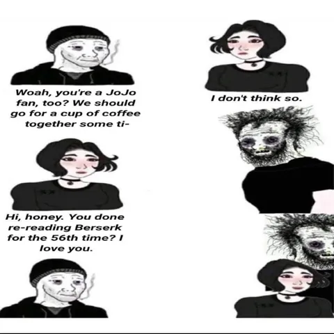 JoJo Fan Rejected for Berserk