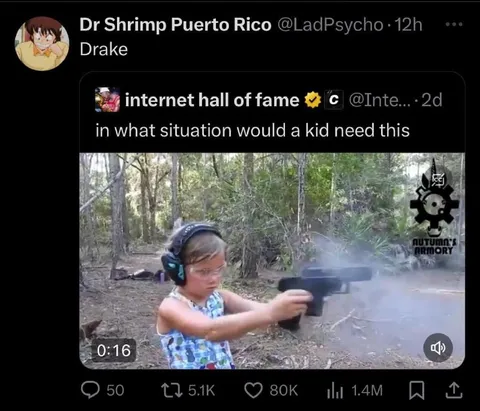 Kid Needs a Machine Gun