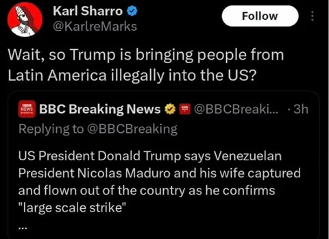Trump Brings Maduro to America