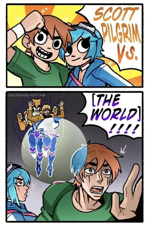 Scott Pilgrim Discovers The World