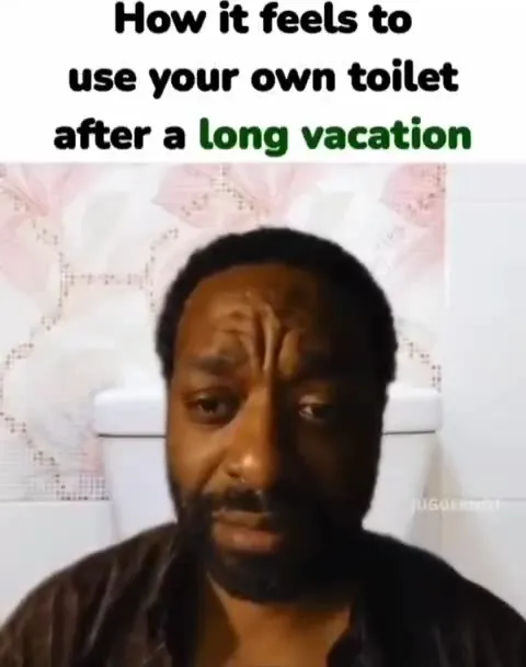 Finally Using Your Own Toilet