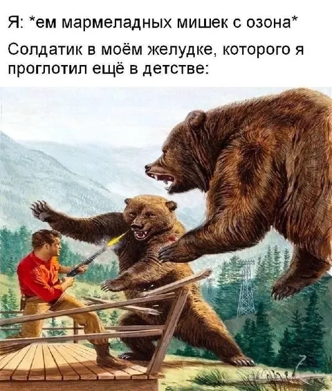 Солдатик в желудке