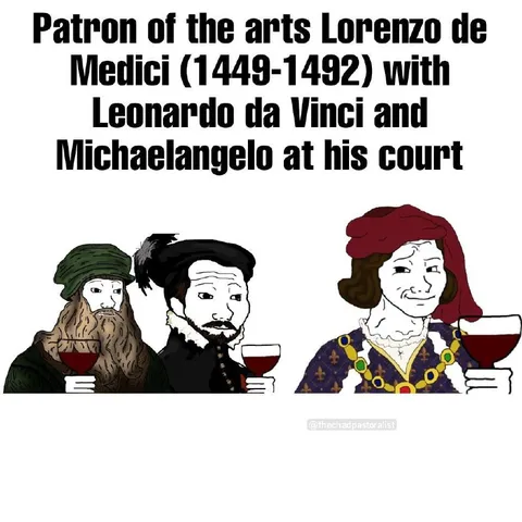 Lorenzo de Medici Hosts Great Artists