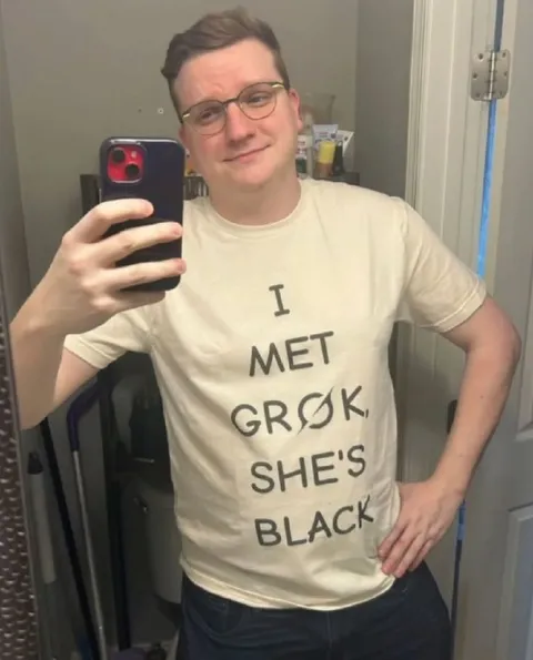 I Met Grok She's Black