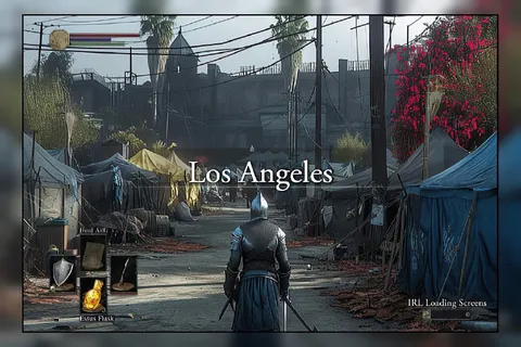 Los Angeles IRL Loading Screen