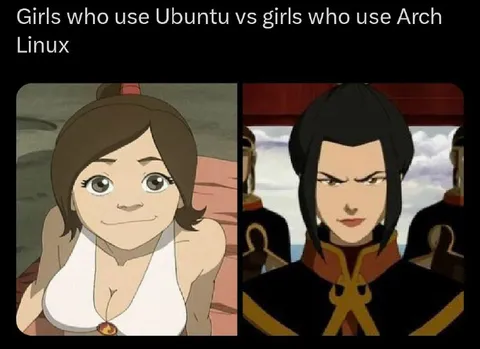 Ubuntu Girls vs Arch Girls