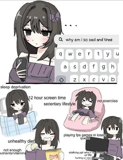 Why Am I So Sad and Tired