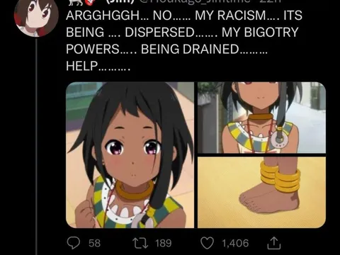 My Racism Is Being Dispersed