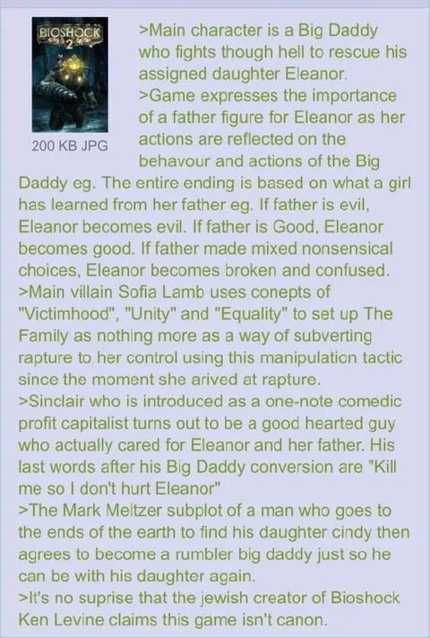 BioShock 2 Overanalysis