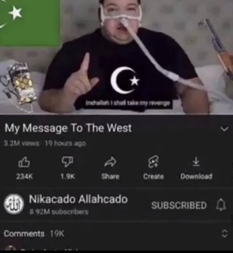 Nikocado’s Message to the West