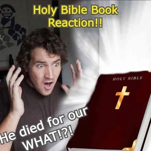 Holy Bible Reaction
