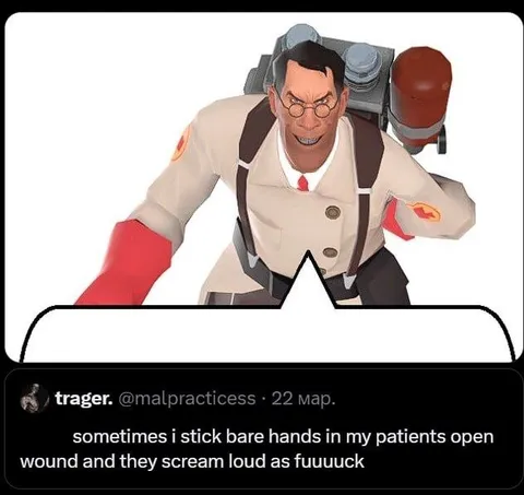 Medic’s Bare-Handed Treatment