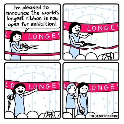 World's Longest Ribbon Exhibition