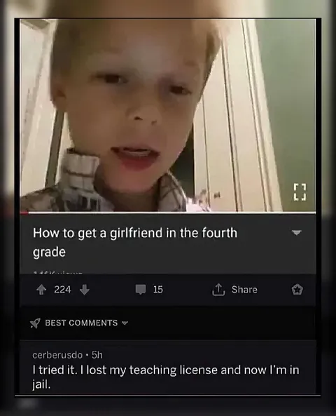 Fourth Grade Girlfriend Tutorial