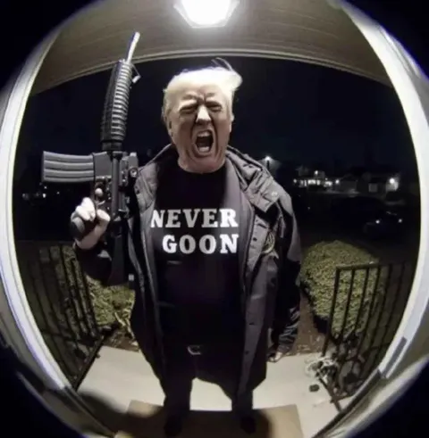 Never Goon Trump at the Door