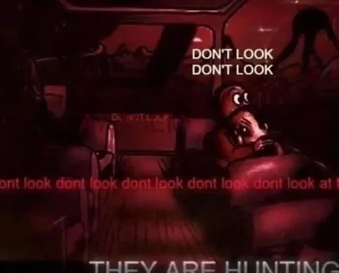 Don't Look, They Are Hunting