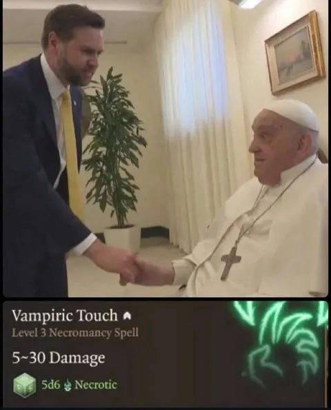 Vampiric Touch at the Vatican