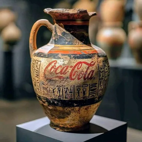 Ancient Coca-Cola Jug