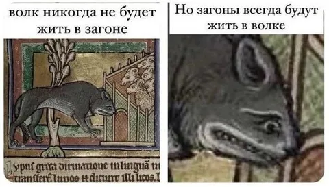 Волк и загоны