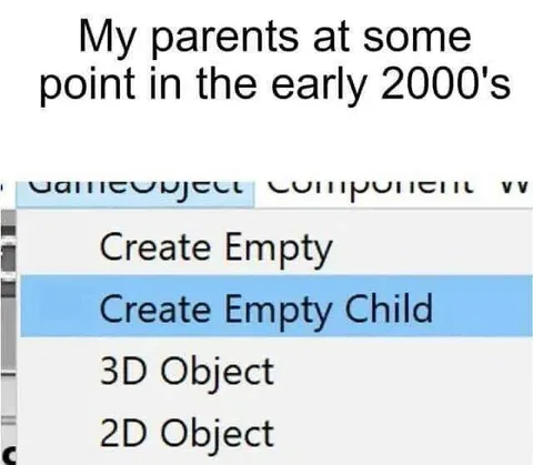 Parents Create Empty Child