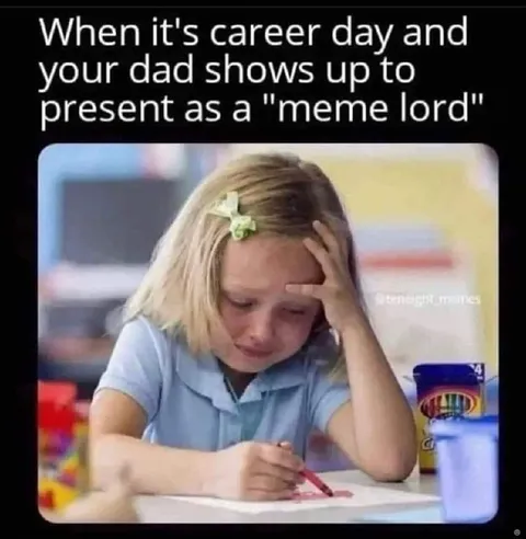 Dad Presents as Meme Lord