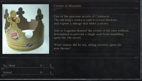 Crown of Illusions Burger King