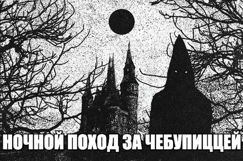 Ночной поход за чебурпицей