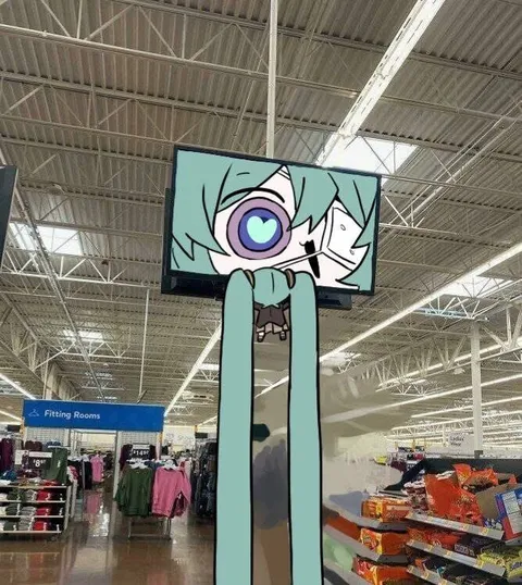 Giant Eye in the Store