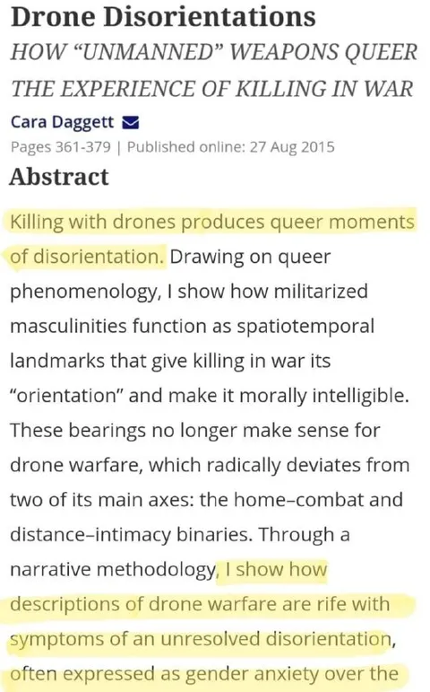 Drone Warfare Queer Disorientation